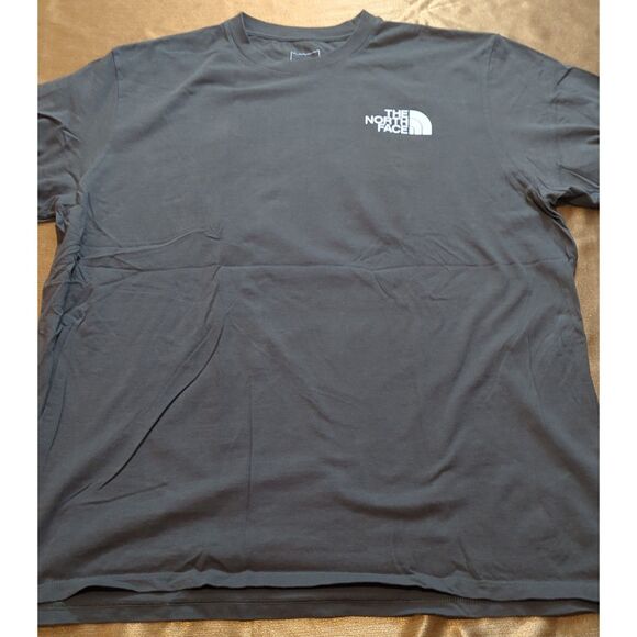 The North Face Box Logo Tee Gray Men’s XL Never Stop Exploring - Picture 1 of 5